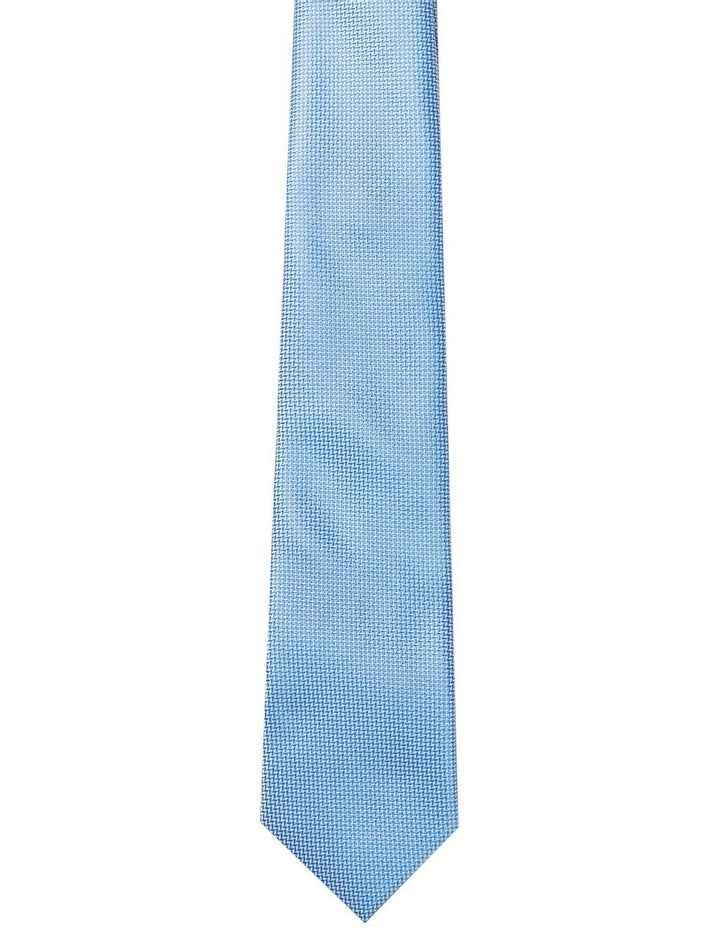 Check Tie in Blue