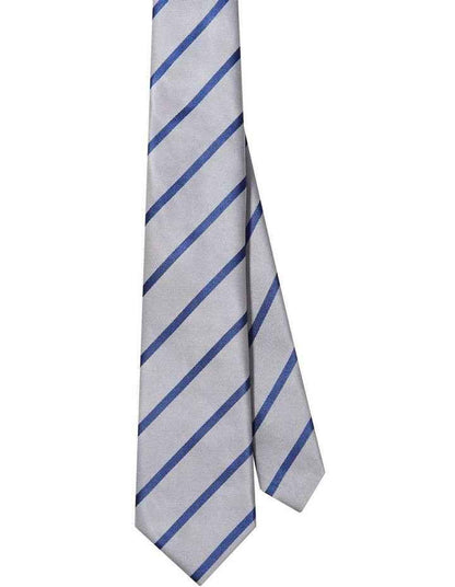 Stripe Tie in Grey