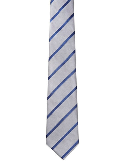 Stripe Tie in Grey