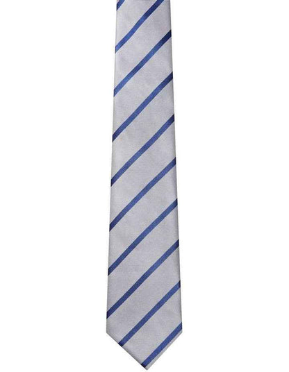 Stripe Tie in Grey