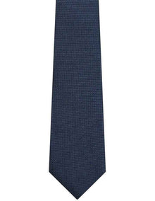 Silk Texture Tie in Navy