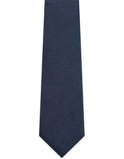 Silk Texture Tie in Navy
