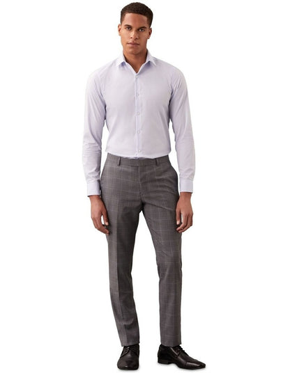 X-SLIM SUIT PANT PRINCE OF WALES CHECK BLUE