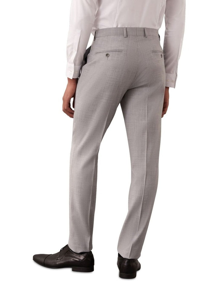 X-Slim Bi Stretch Twill Suit Pant in Grey