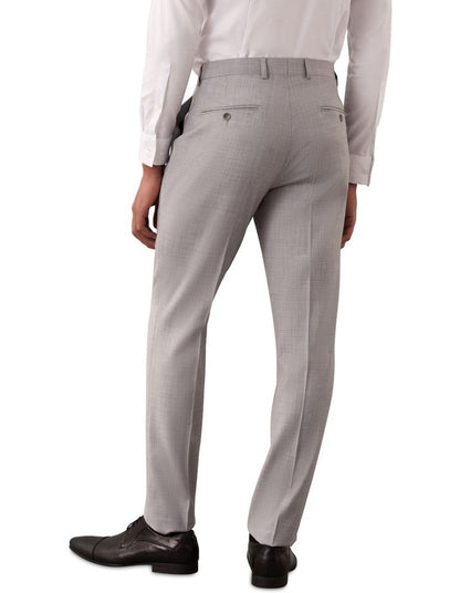 X-Slim Bi Stretch Twill Suit Pant in Grey