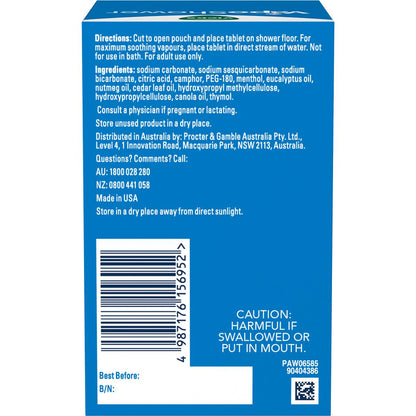 Vicks Vaposhower Tablets 5 Pack