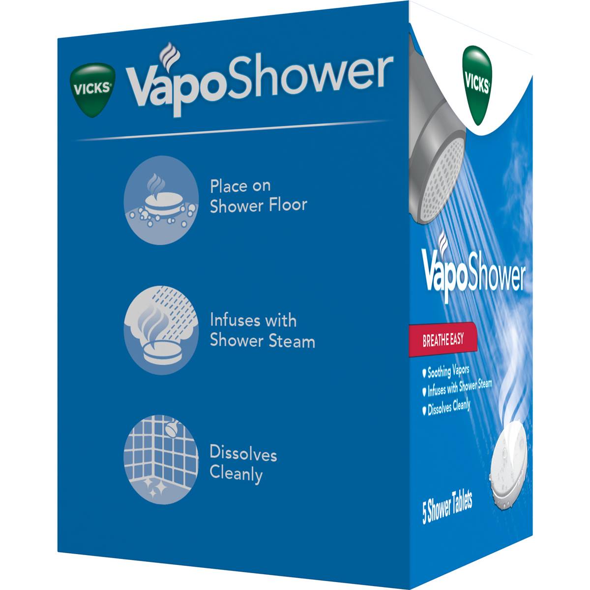 Vicks Vaposhower Tablets 5 Pack