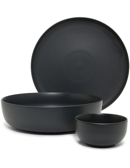 Airlie 28cm Stoneware Serving Bowl Black