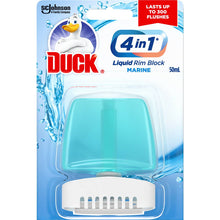 Duck Liquid Rim Block Toilet Cleaner Marine 50ml