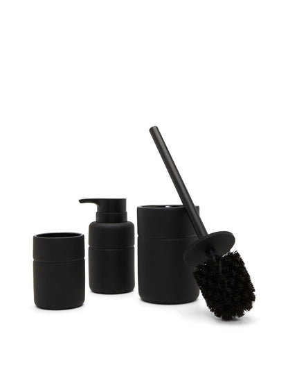 Soft Touch 11cm Ceramic Tumbler Black