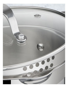 Cook Smart Induction Stainless Steel Uncoated Set 5 Pack in Silver