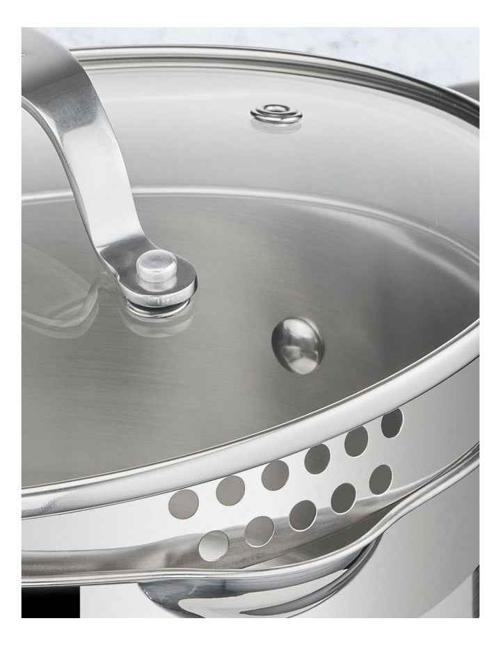 Cook Smart Induction Stainless Steel Uncoated Set 5 Pack in Silver