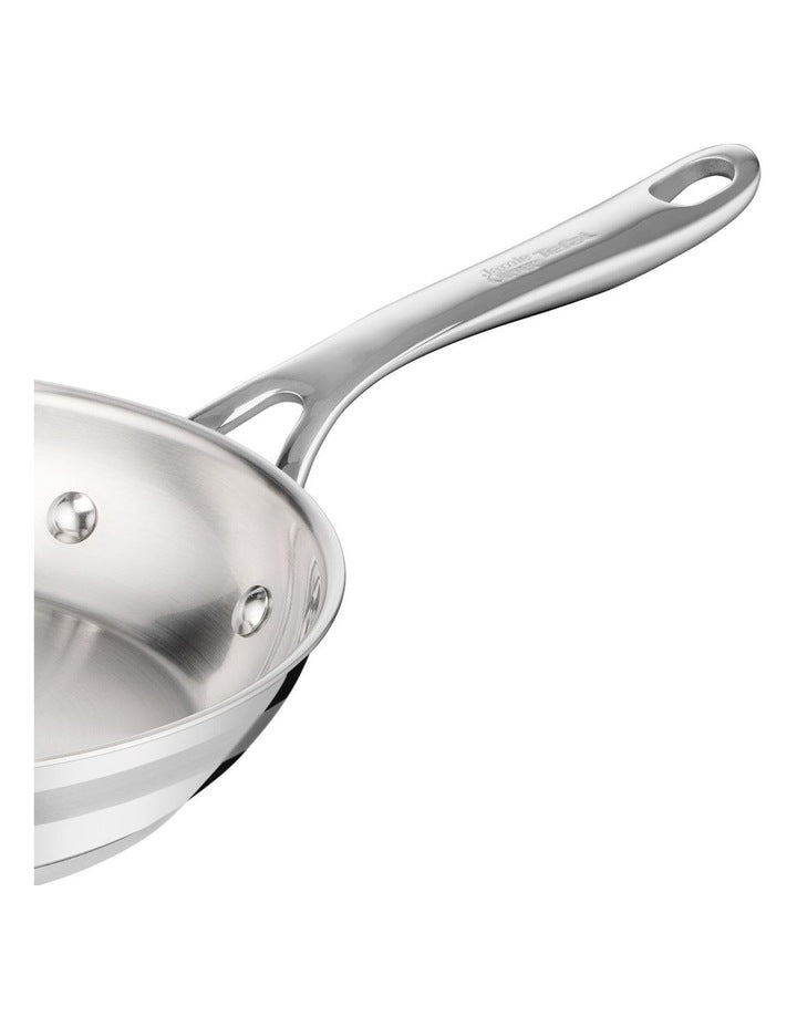 Cook Smart Induction Stainless Steel Uncoated Set 5 Pack in Silver