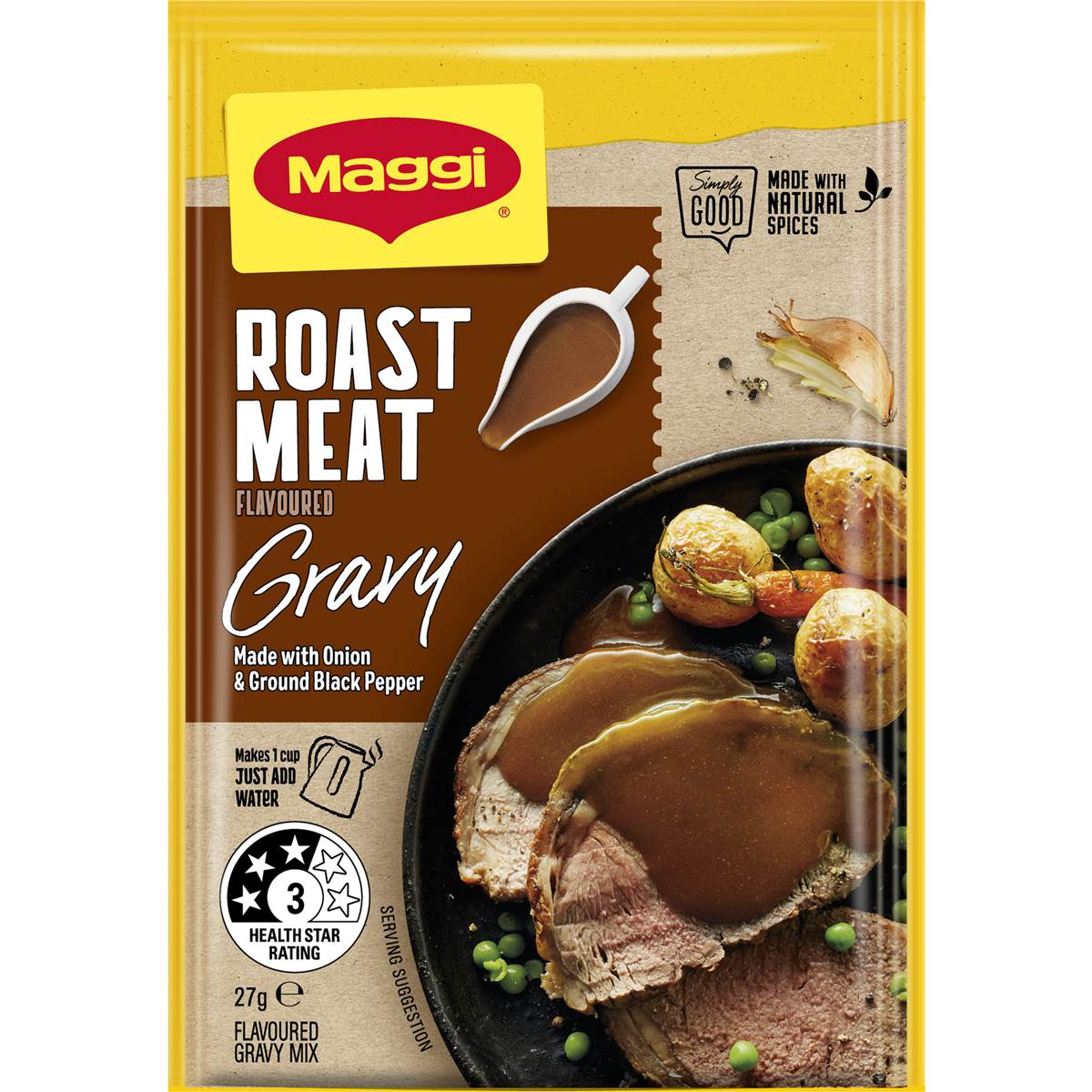 Maggi Gravy Mix Roast Meat 27g