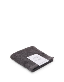 Ashford Australian Cotton 30cm x 30cm Face Washer Charcoal