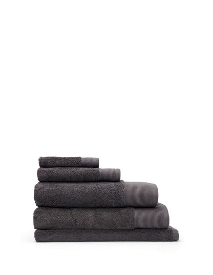 Ashford Australian Cotton 30cm x 30cm Face Washer Charcoal