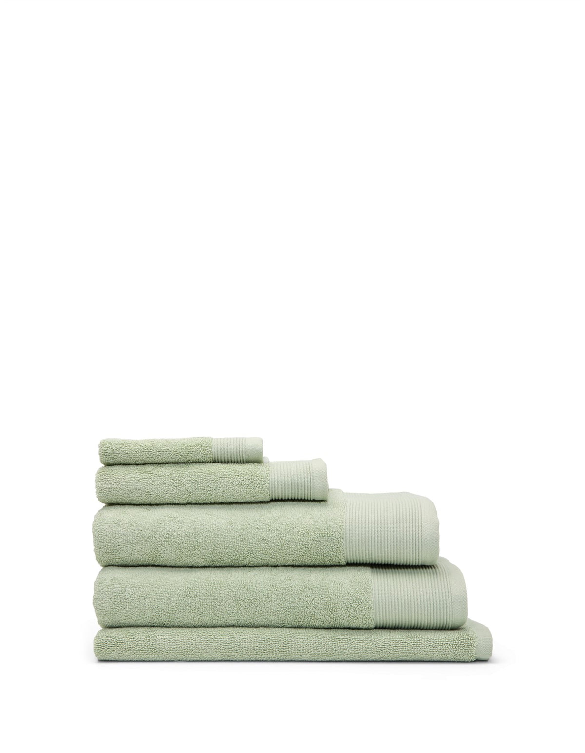Ashford Australian Cotton 20cm x 34cm Face Washer Green