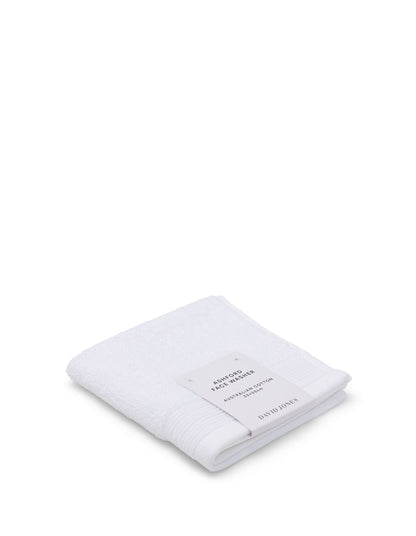 Ashford Australian Cotton 20cm x 34cm Face Washer White