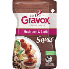 Gravox Mushroom & Garlic Sauce Liquid Pouch 165g