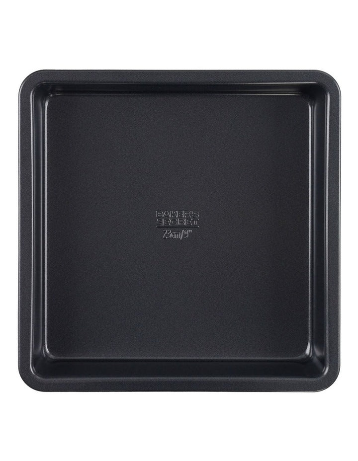 Ultimate Non-Stick Square Bake Pan 23cm in Black