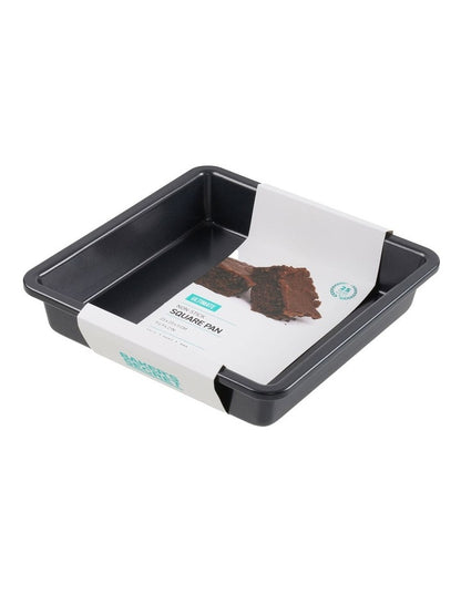 Ultimate Non-Stick Square Bake Pan 23cm in Black