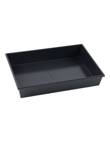 Ultimate Non-Stick Rectangular Cake Pan 33x23cm in Black