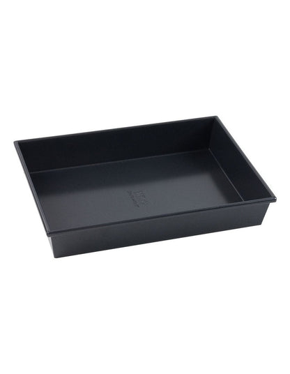 Ultimate Non-Stick Rectangular Cake Pan 33x23cm in Black