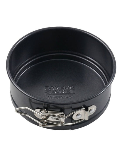 Ultimate Non-Stick Springform Round Cake Pan 11.5cm in Black