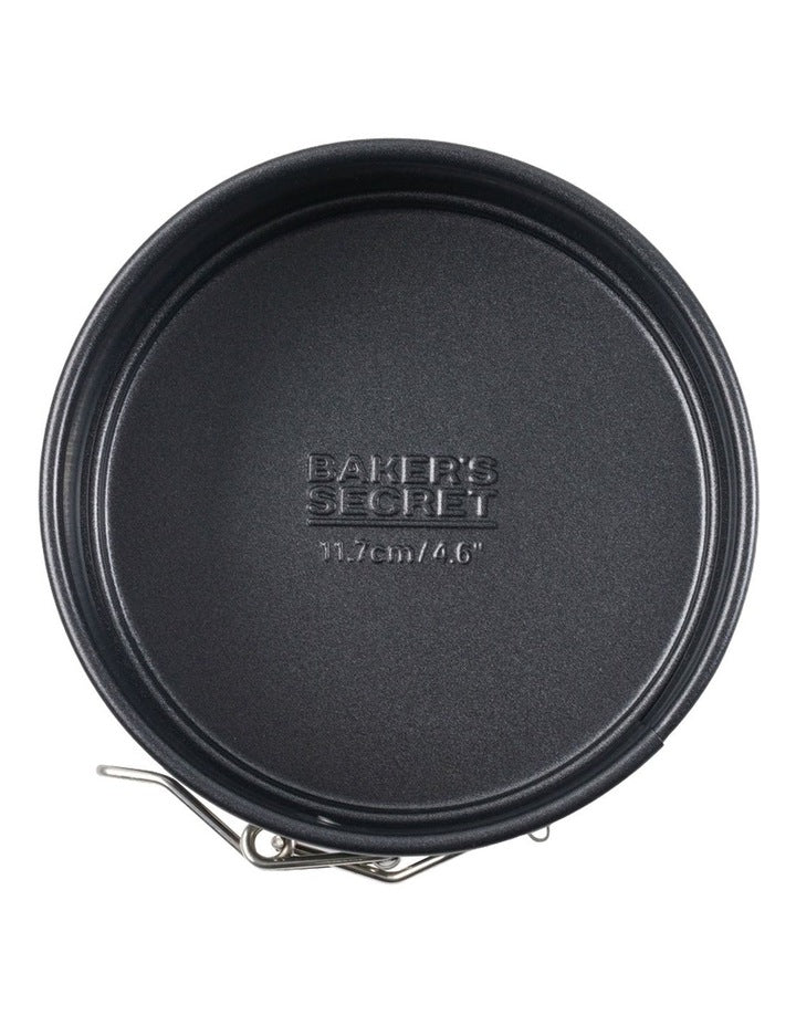 Ultimate Non-Stick Springform Round Cake Pan 11.5cm in Black