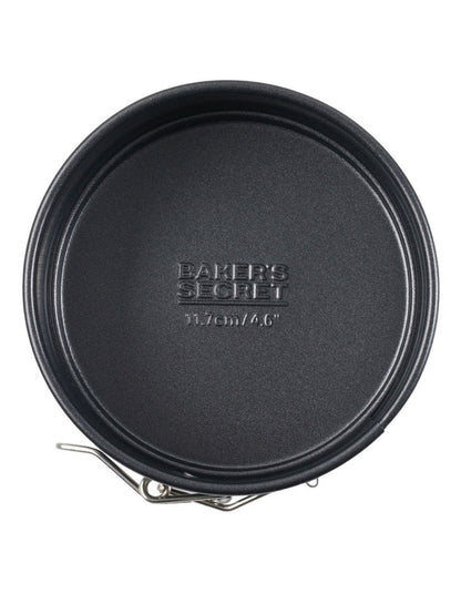 Ultimate Non-Stick Springform Round Cake Pan 11.5cm in Black