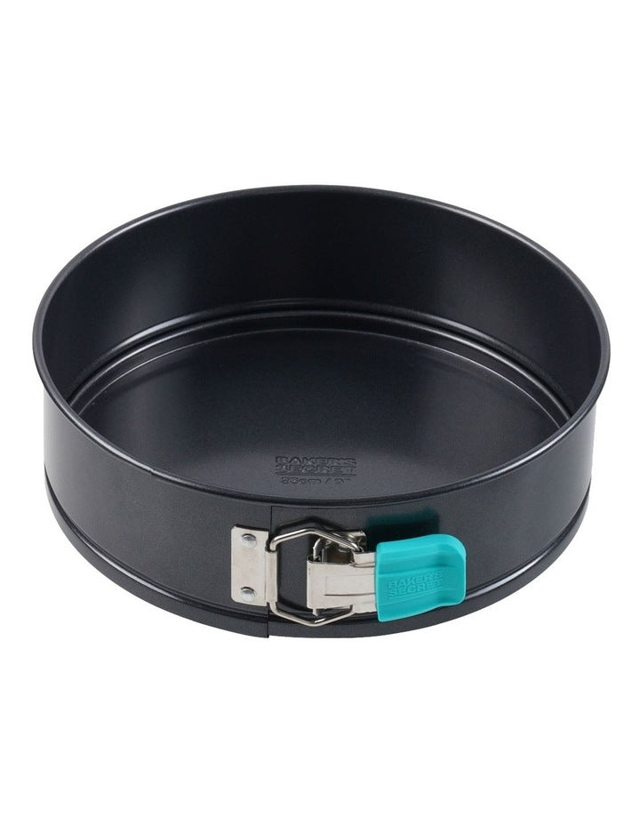 Ultimate Non-Stick Springform Round Cake Pan 23cm in Black