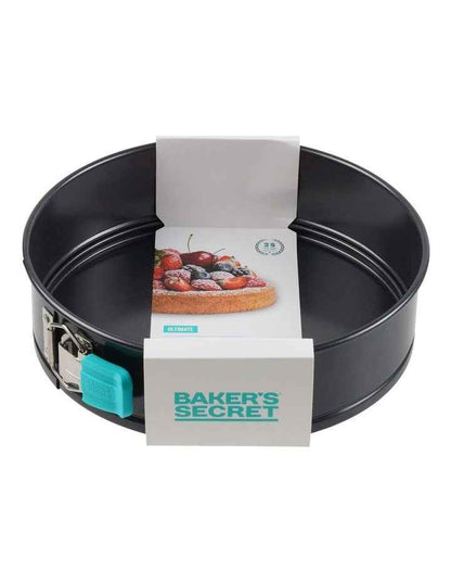 Ultimate Non-Stick Springform Round Cake Pan 25.5cm in Black