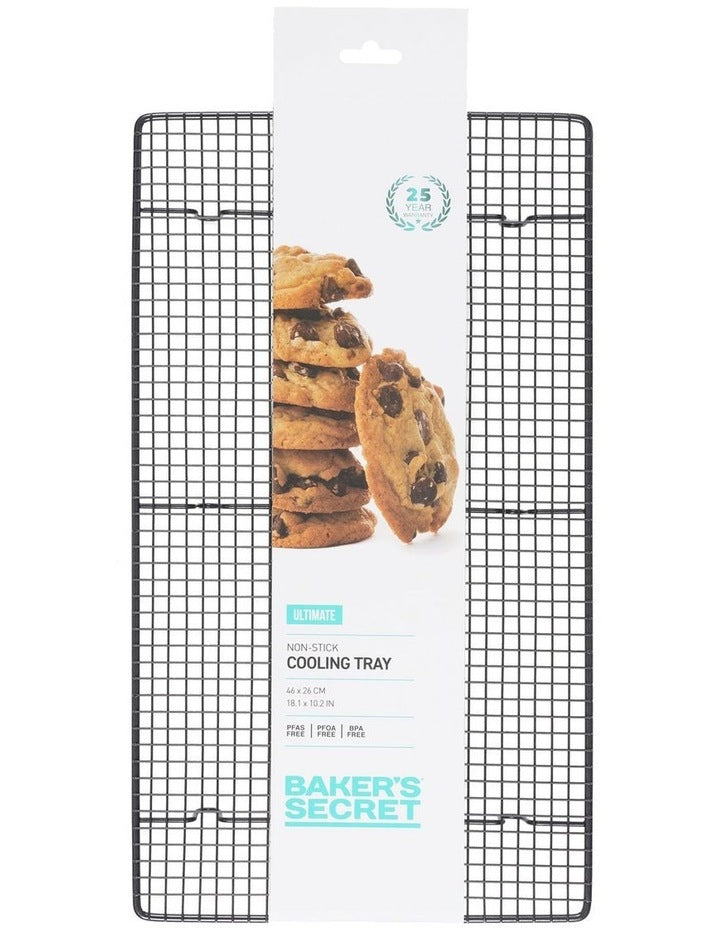 Ultimate Non-Stick Cooling Tray 46x26cm in Black