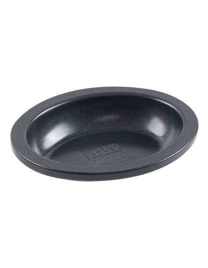 Ultimate Non-Stick Individual Oval Pie Dish 13.5x10cm in Black
