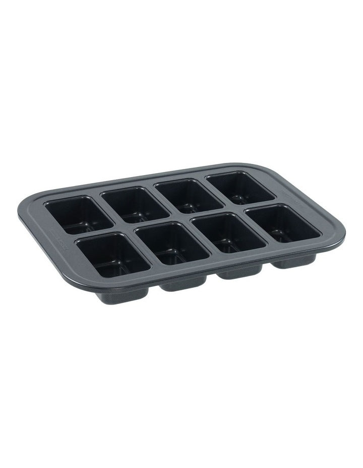 Ultimate Non-Stick 8 Cup Mini Loaf Pan 36.5x26cm in Black