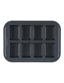 Ultimate Non-Stick 8 Cup Mini Loaf Pan 36.5x26cm in Black