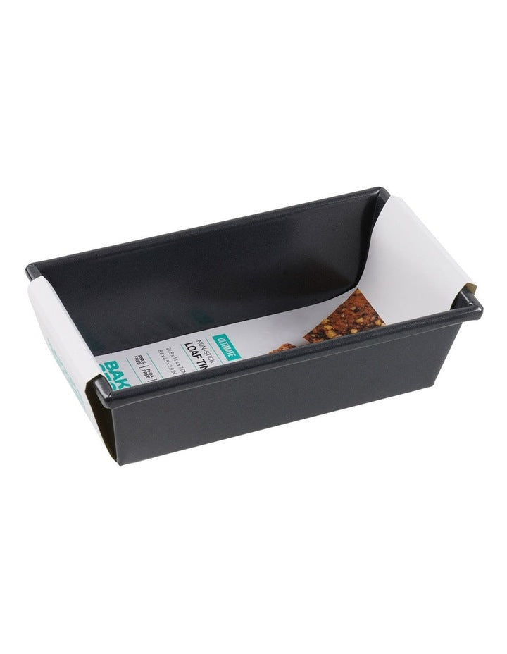 Ultimate Non-Stick Box Sided Loaf Tin 22x11.5cm in Black