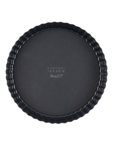 Ultimate Non-Stick Loose Base Round Tart/Quiche Pan 20cm in Black