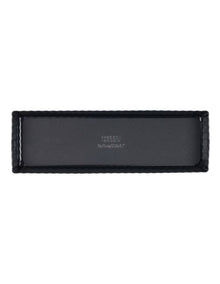 Ultimate Non-Stick Loose Base Rectangular Tart Quiche Pan 35x11cm in Black