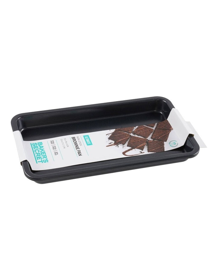 Ultimate Non-Stick Brownie Pan 32x18cm in Black