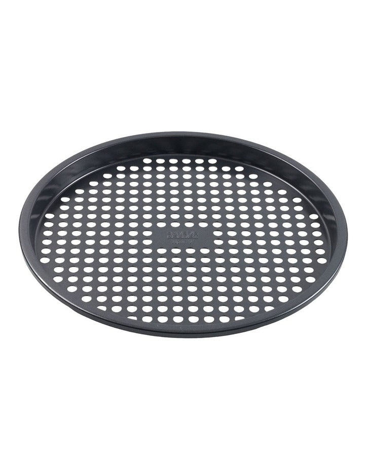 Ultimate Non-Stick Round Pizza Crisper 33cm in Black