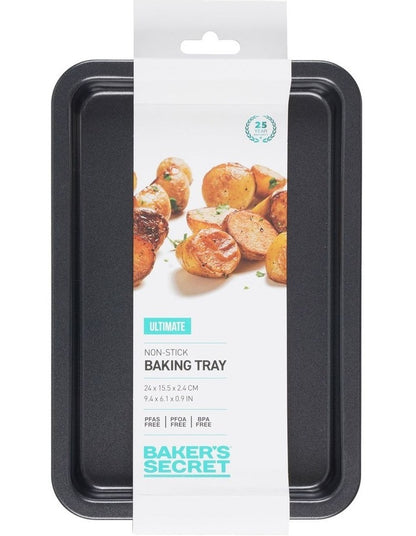 Ultimate Non-Stick Baking Tray 24x15.5cm in Black