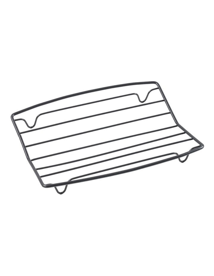 Ultimate Non-Stick Roasting Rack 25.5x20.5cm in Black