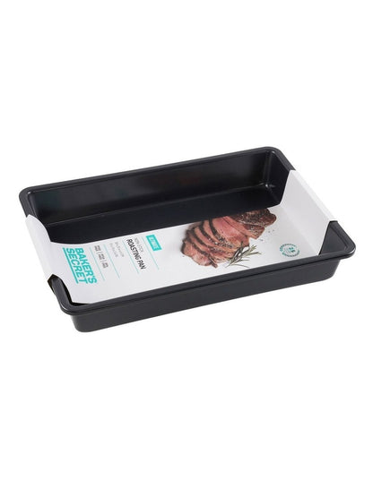 Ultimate Non-Stick Large Roasting Pan 38x25cm in Black