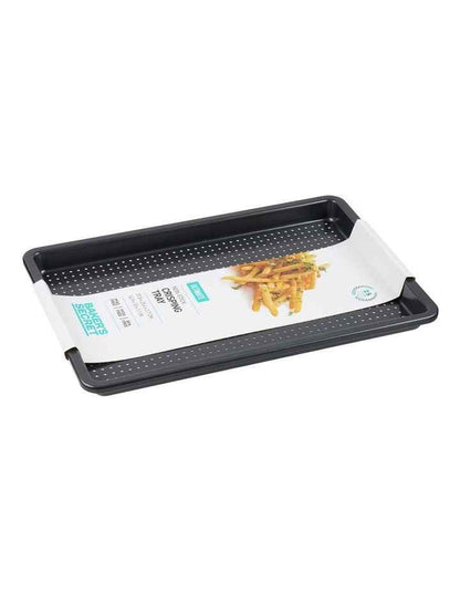 Ultimate Non-Stick Crisping Tray 38x25cm in Black