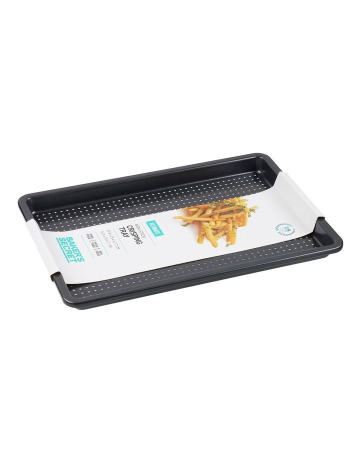 Ultimate Non-Stick Crisping Tray 38x25cm in Black