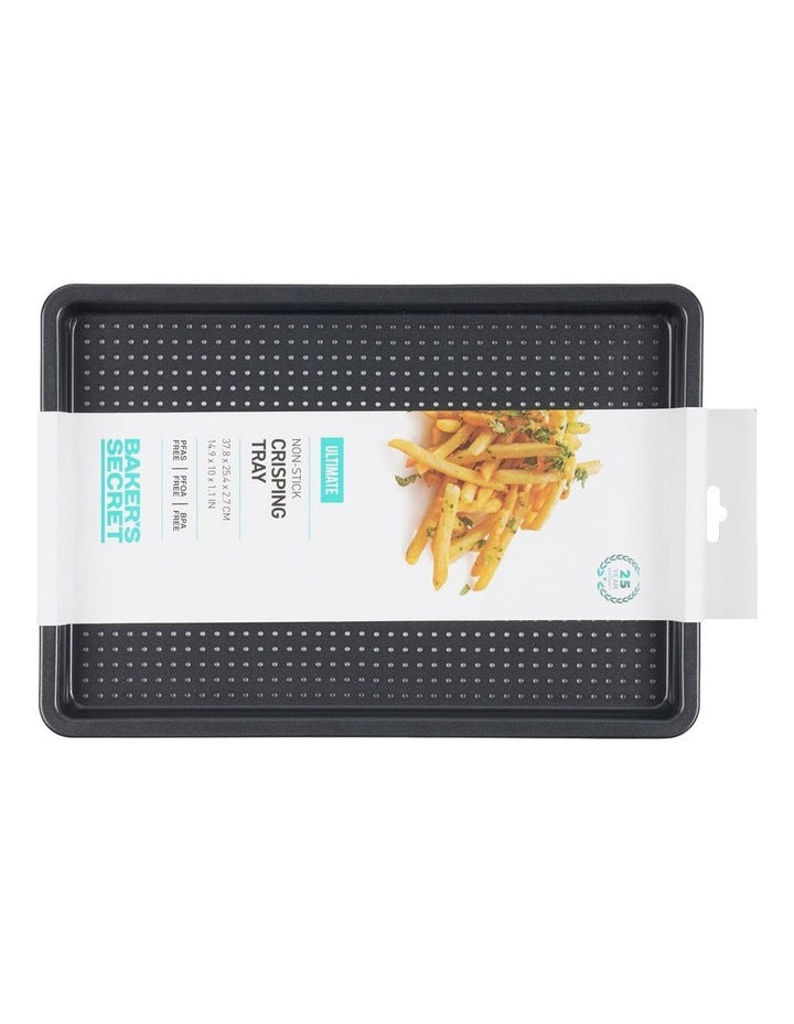 Ultimate Non-Stick Crisping Tray 38x25cm in Black