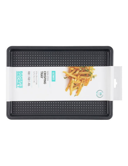 Ultimate Non-Stick Crisping Tray 38x25cm in Black