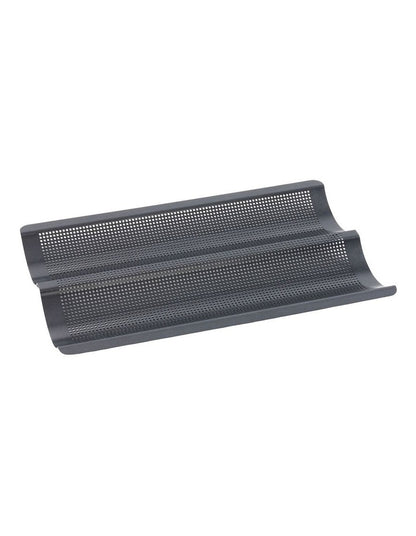 Ultimate Non-Stick Crisping Baguette Tray 38x24cm in Black
