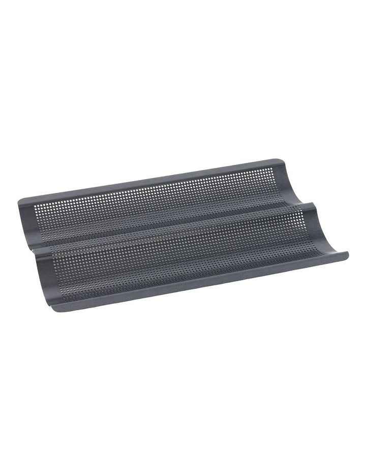 Ultimate Non-Stick Crisping Baguette Tray 38x24cm in Black
